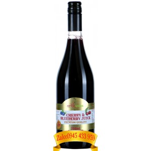 Nước ép cherry & Blueberry Oztop Goods 750ml