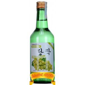 Rượu Soju Soulmate Nho Xanh 360ml