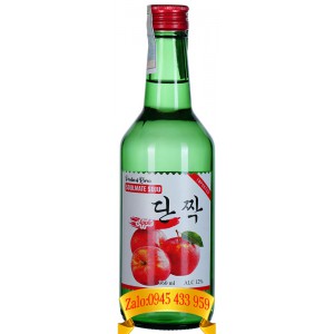 Rượu Soulmate Soju Táo Apple 360ml
