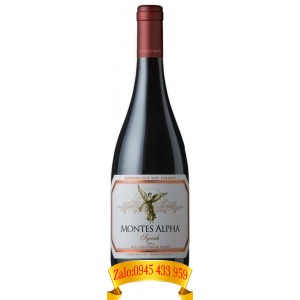 Rượu vang Montes Alpha Syrah 750ml