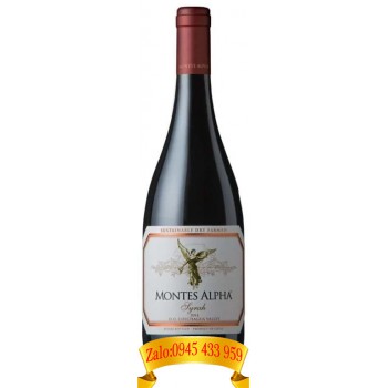Rượu vang Montes Alpha Syrah 750ml