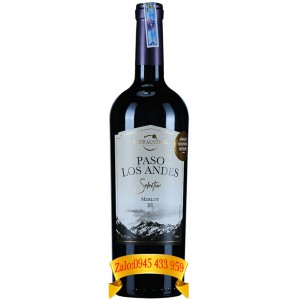 Rượu vang Paso Los Andes Selection Merlot