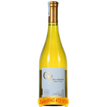 Rượu vang G7 The 7th Generation Chardonnay 750ml