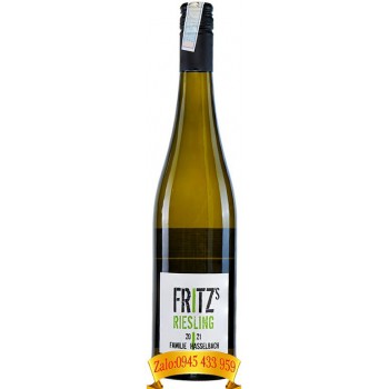 Rượu vang Fritz’s Riesling Familie Hasselbach