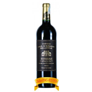 Rượu vang Chateau Pied D’argent Bellevue Bordeaux AOP