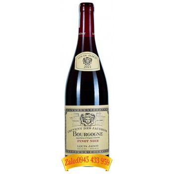 Rượu vang Couvent Des Jacobins Bourgogne Louis Jadot Pinot Noir