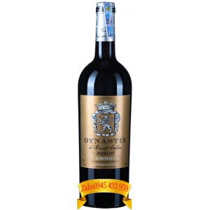 Rượu vang Dysnastie de Rousset Caillau Merlot Bordeaux 750ml