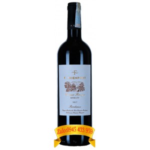 Rượu vang F.Thienpont Causse Rouge Merlot Bordeaux