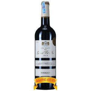 Rượu vang Les Hauts De Gromel Bel Air Bordeaux 750ml