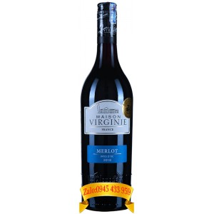 Rượu vang Maison Virginie Merlot Pays D'oc 750ml