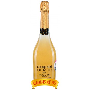 Rượu vang nổ không cồn Cloudem Gold