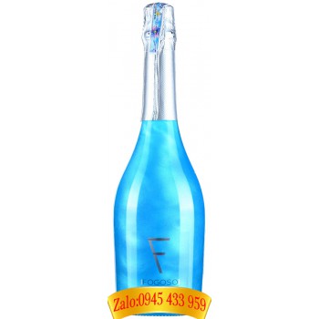 Rượu vang nổ sparkling Fogoso Azul xanh blue 750ml