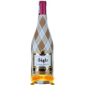 Rượu vang Siglo Crianza Selección Rioja Bodegas Manzanos DOC