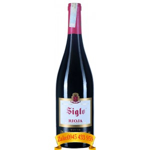 Rượu vang Siglo Tinto Rioja Bodegas Manzanos DOC