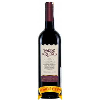 Rượu vang Torre De Rejas Tempranillo La Mancha