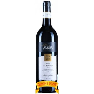 Rượu vang Bin 989 George Wyndham Shiraz Cabernet