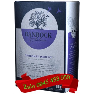 Rượu vang Banrock Station Cabernet Merlot hộp 2 Lít