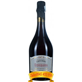 Rượu vang Lambrusco Cavicchioli Di Sorbara Rosso Secco