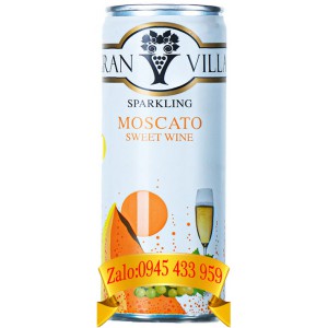 Rượu vang nổ Gran Villa Moscato Sweet Wine