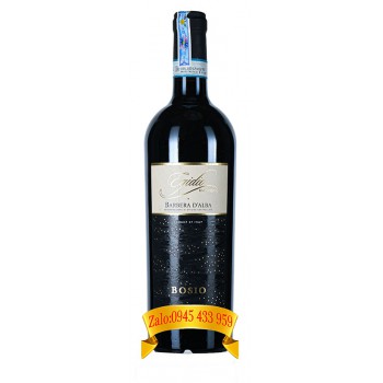 Rượu vang Bosio Egidio Barrriques Barbera D’alba DOC 750ml