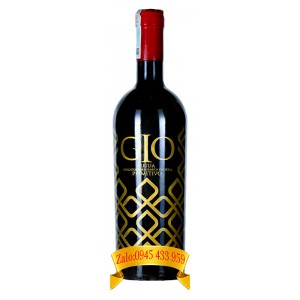 Rượu vang GIO Puglia Primitivo IGP 19%