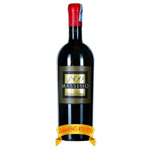 Rượu vang Massimo 1800 Primitivo Salento IGP