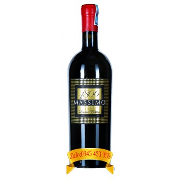 Rượu vang Massimo 1800 Primitivo Salento IGP