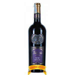 Rượu vang ngọt Bellavita Semi Dolce 750ml