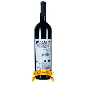 Rượu vang Passato Barbera D’asti Superiore DOCG Organic 750ml
