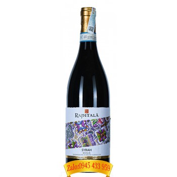 Rượu vang Rapitalà Syrah Sicilia DOC 750ml