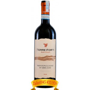 Rượu vang Terre Forti Montepulciano D’abruzzo DOC