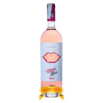 Rượu vang Mimi Kiss Mosato Rosé 750ml