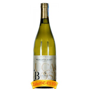 Rượu vang Luca Bosio Moscato D’asti DOCG