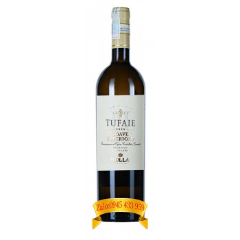 Rượu vang trắng Bolla Tufaie Soave Superiore DOCG 750ml